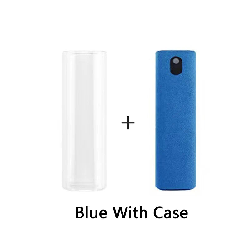 2-in-1 Screen Cleaning Spray with Microfiber Cloth for Mobile Devices and Tablets