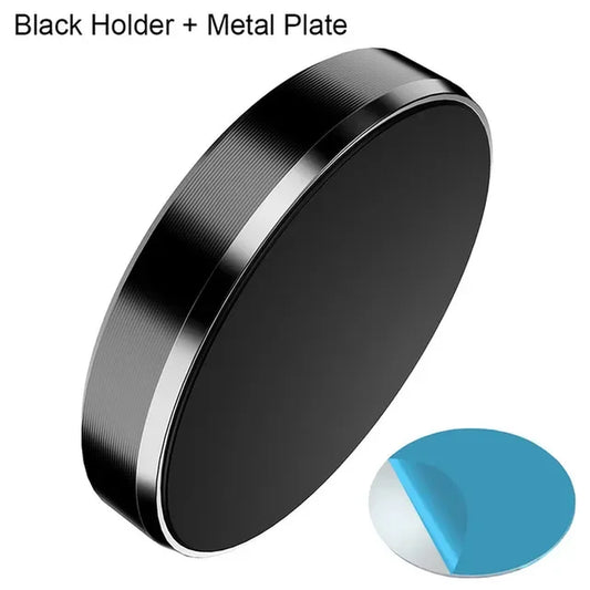 Universal Magnetic Car Phone Holder - Dashboard and Wall-Mounted Stand for iPhone, Xiaomi, Huawei, and Samsung