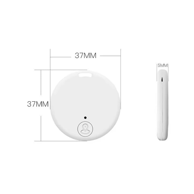 Compact GPS Bluetooth 5.0 Tracker - Anti-Lost Device for Pets, Children, Bags, and Wallets - Smart Finder Locator