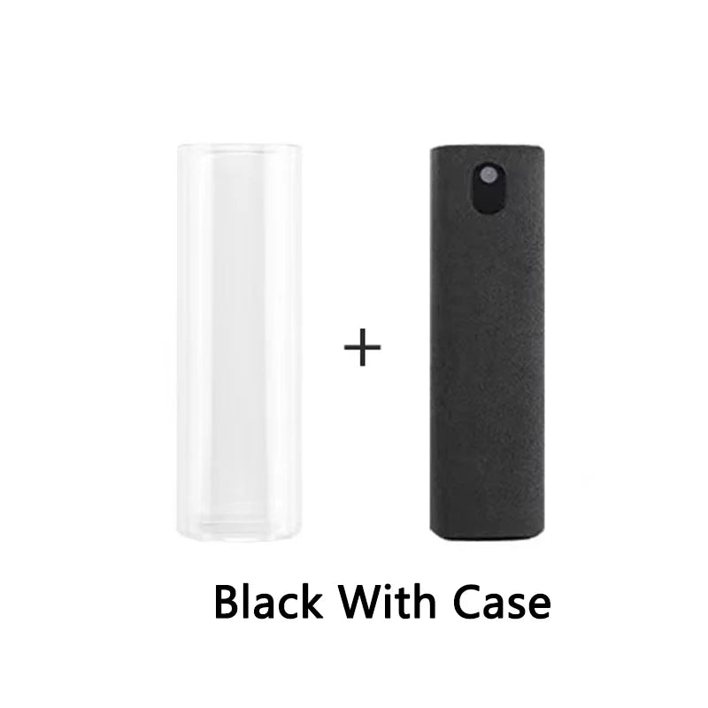 2-in-1 Screen Cleaning Spray with Microfiber Cloth for Mobile Devices and Tablets