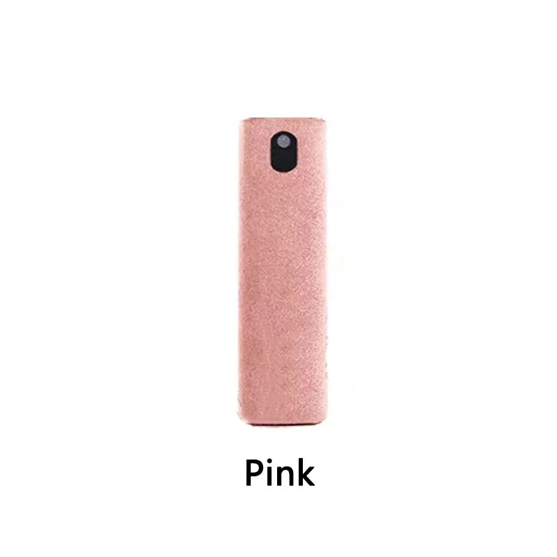 2-in-1 Screen Cleaning Spray with Microfiber Cloth for Mobile Devices and Tablets