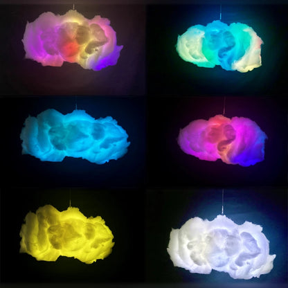 USB Cloud Light with APP Control, Music Synchronization, and 3D RGBIC Ambient Lighting for Bedroom Decor