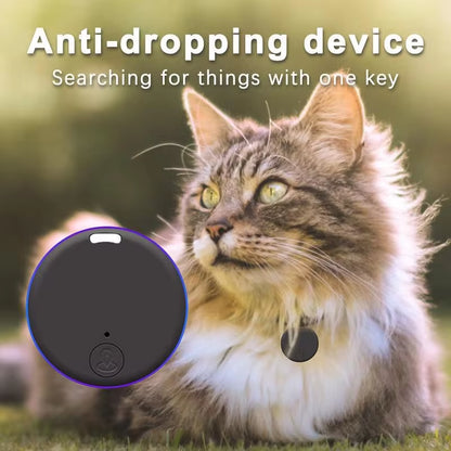 Compact GPS Bluetooth 5.0 Tracker - Anti-Lost Device for Pets, Children, Bags, and Wallets - Smart Finder Locator