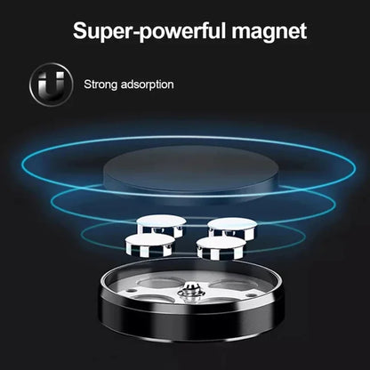 Universal Magnetic Car Phone Holder - Dashboard and Wall-Mounted Stand for iPhone, Xiaomi, Huawei, and Samsung
